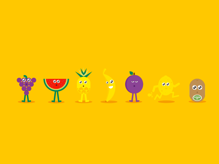 Illustrations fruits